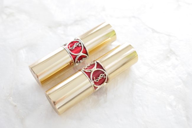 Red YSL lipstick